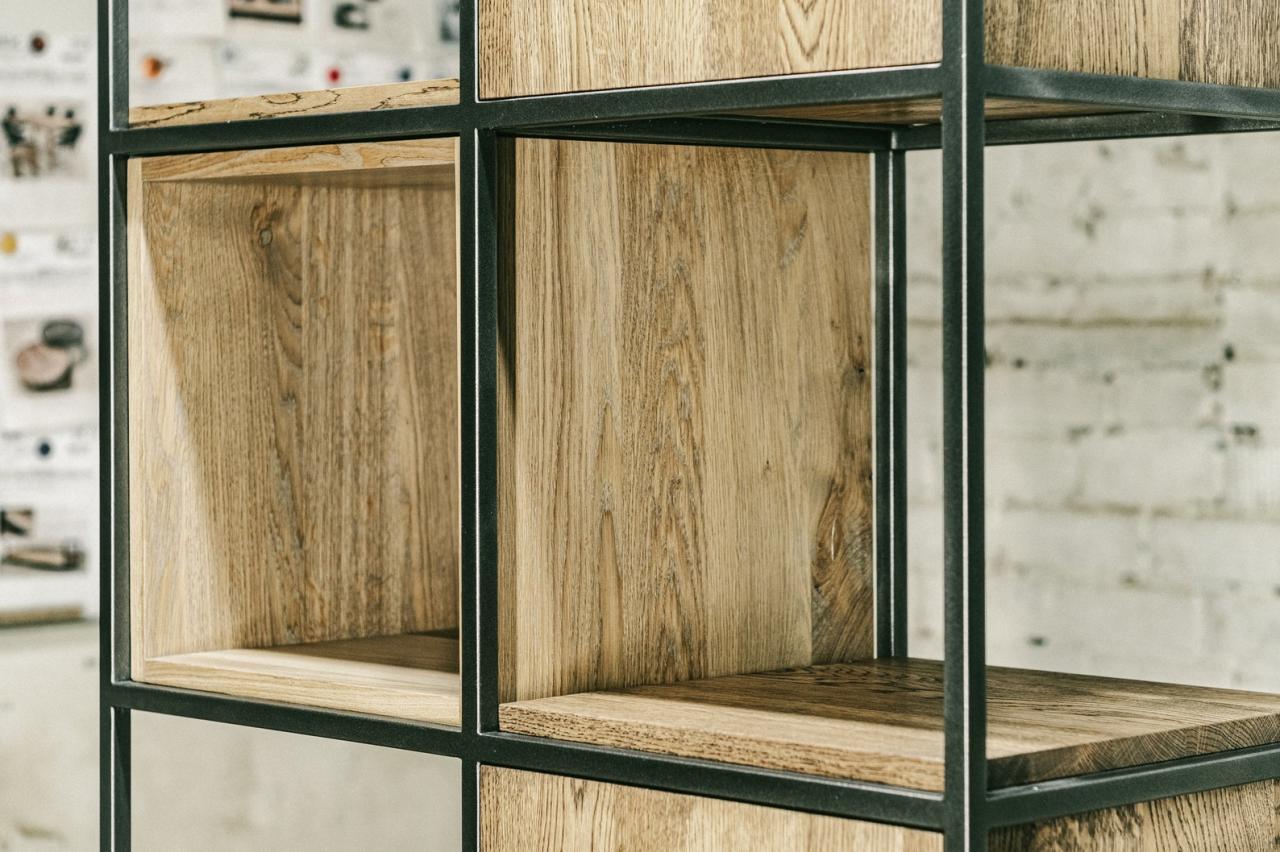 Industrial Style Shelves for Modern Interiors