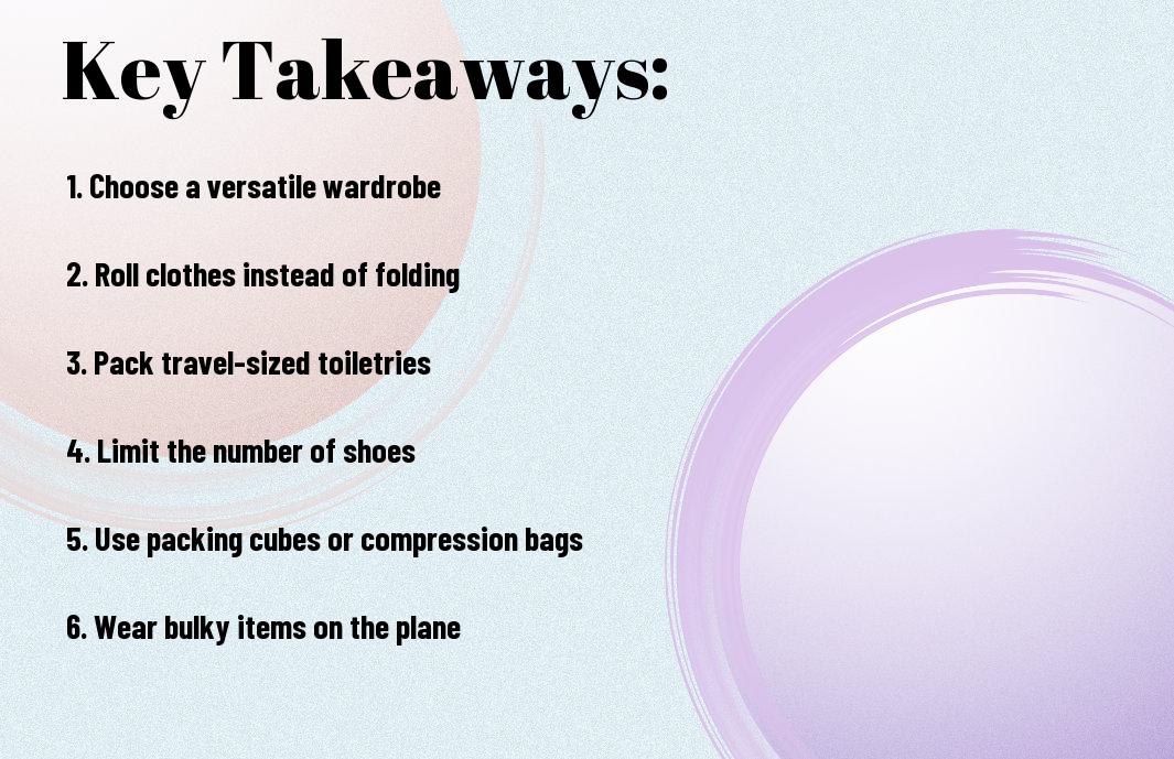 Tips For Packing Light For Any Trip