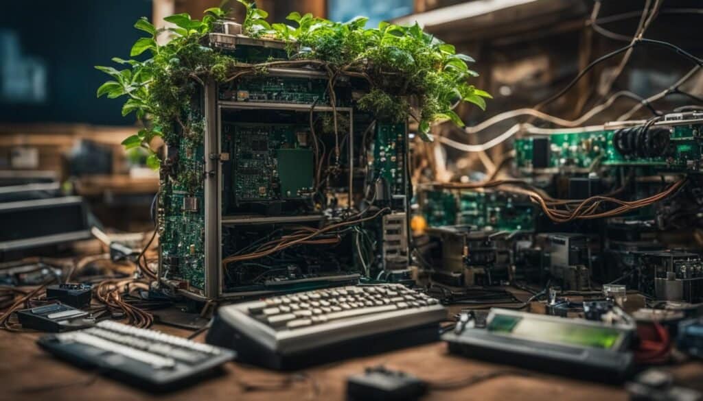 Electronic Waste Reduction Initiatives Graphic by IMG visuals icons ...